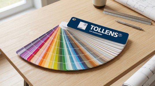Nuancier couleur peinture TOLLENS, ancien CROMOLOGY