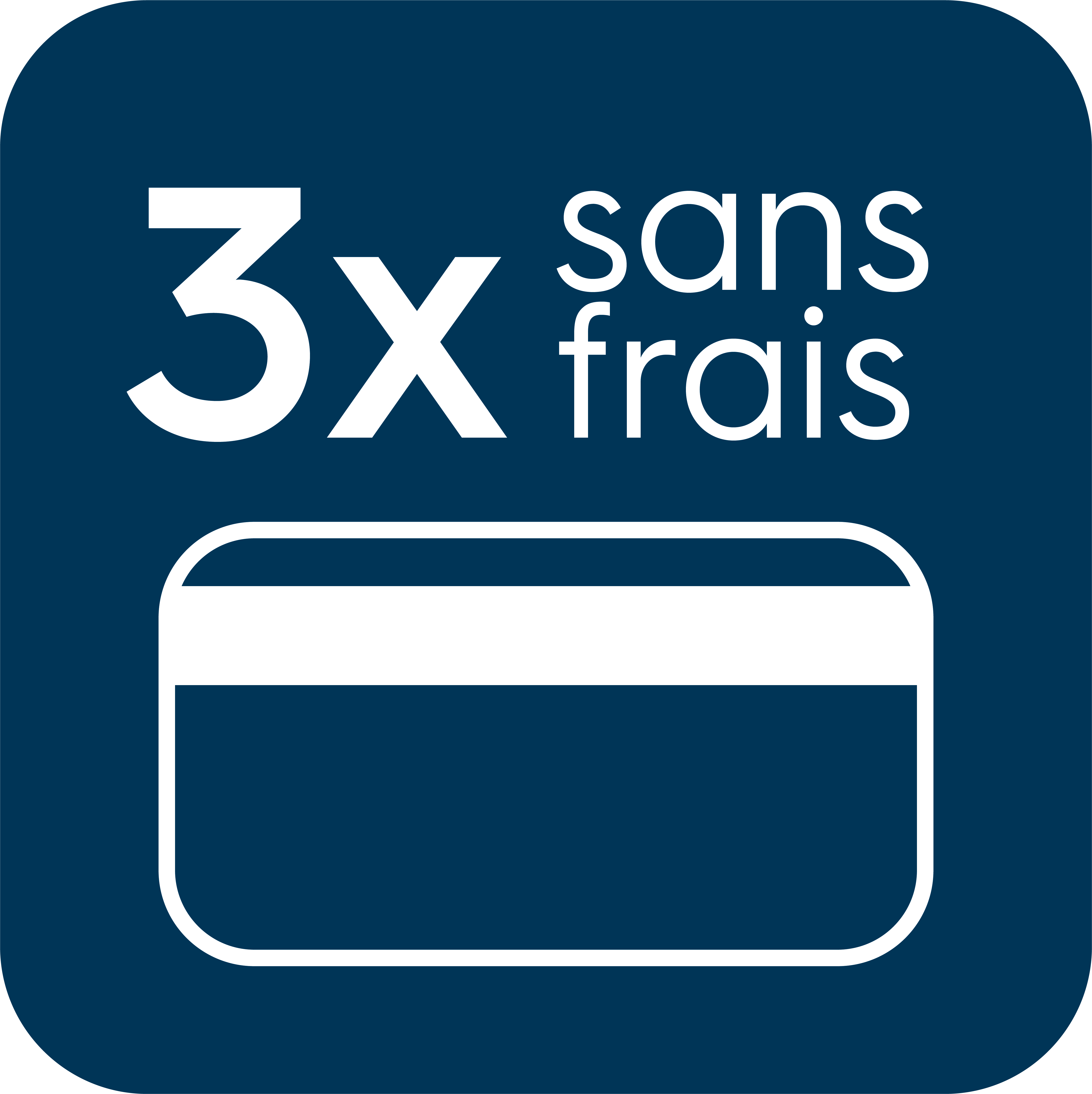 Paiement 3 fois sans frais en magasin de peinture Tollens