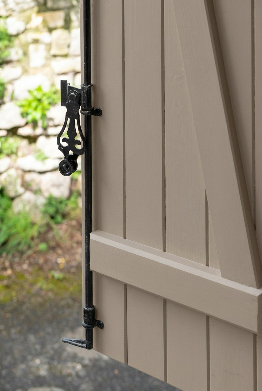 Couleur de peinture gris taupe, peinture volet gris taupe, TOLLENS