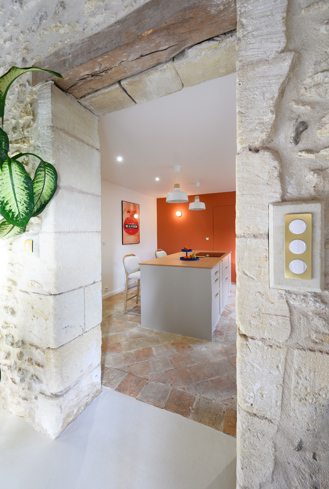 La maison de Juliette Katz en peinture Tollens - La cuisine