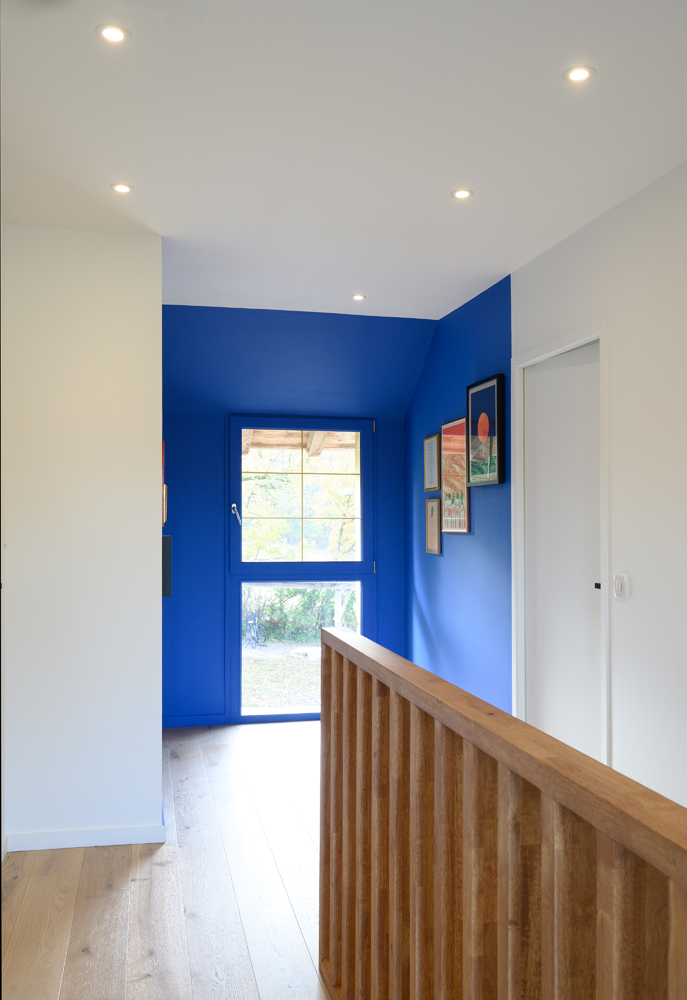 La maison de Juliette Katz en peinture Tollens - Le pallier