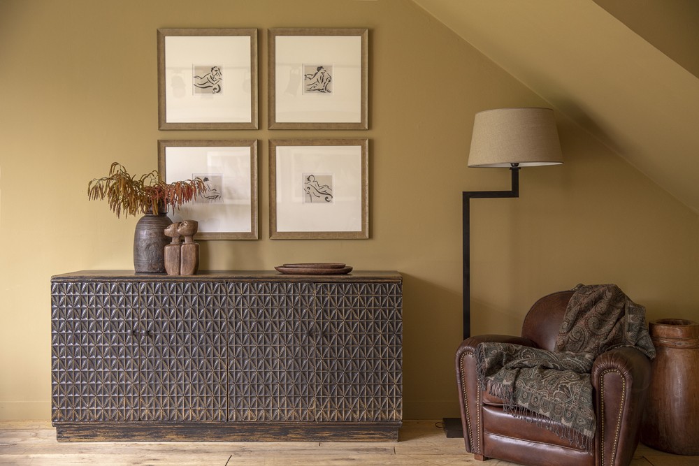 Teinte 2021 Atlas, couleur Flamant by Tollens, ocre, inspiration décoration