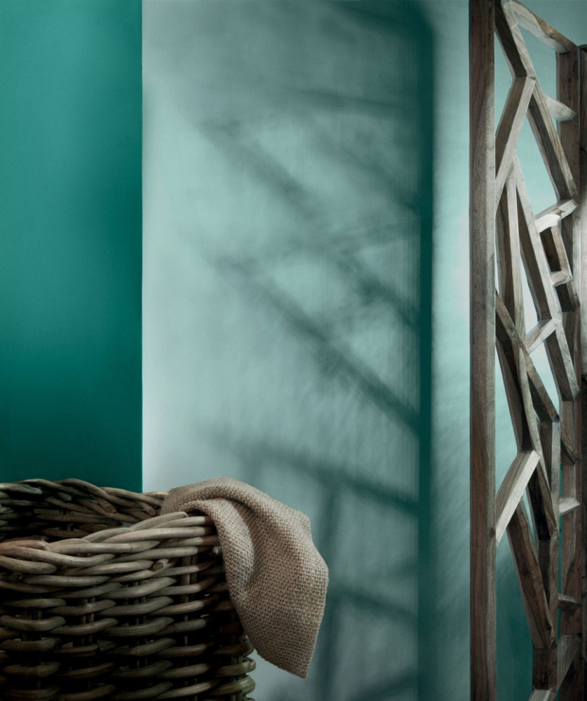 Teinte vert bleu foncé moderne Flamant by Tollens