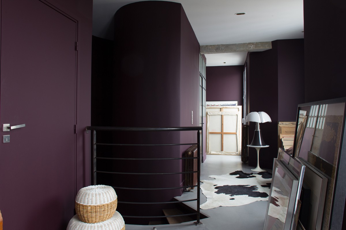 Pallier peinture prune Tollens, peinture violet