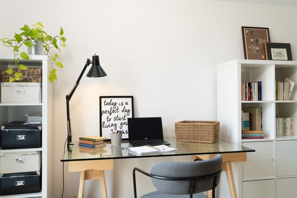 Inspiration déco bureau blanc