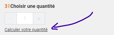 Calcul quantité peinture Tolens en ligne