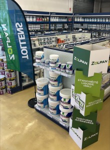 Magasin de peinture Tollens et peinture Zolpan à Poitiers, dans la Vienne