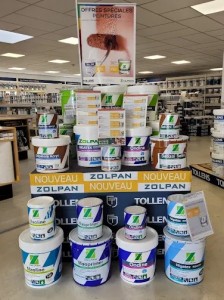 magasin peinture TOLLENS Anglet produits