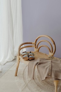 Couleur peinture chambre enfant gris clair violet clair, Aile de Libellule TOLLENS, peinture saine pour chambre enfant, peinture velours lessivable