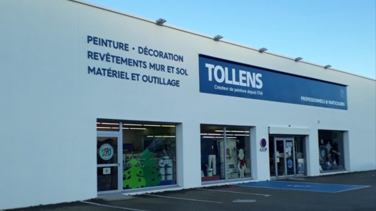 Magasin Tollens visuel clé nouvelle enseigne 2021