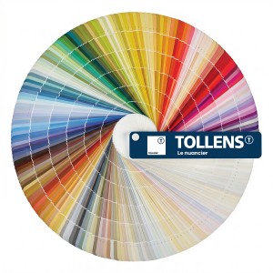 Nuancier couleur peinture TOLLENS, ancien CROMOLOGY
