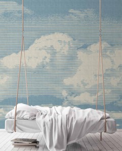 Papier peint Cloud, Patel, magasin Tollens, chambre zen