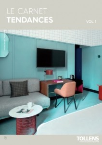 Couverture Carnet de Tendances couleurs, déco et design Tollens 2017