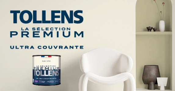 Peinture blanche pas cher qualit&eacute; pro couvrante TOLLENS