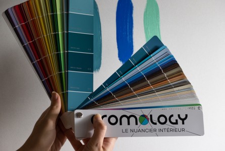 Echantillon de couleur de peinture testeur Tollens, nuancier Cromology
