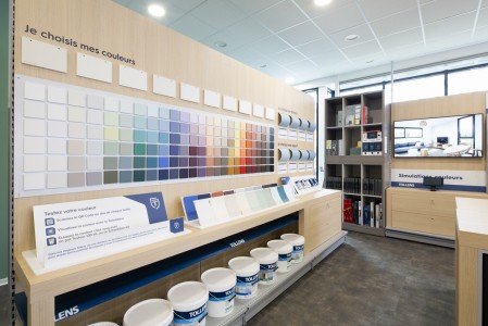 Choix couleur peinture TOLLENS, &eacute;chantillon peinture, choisir son aspect, sa finition peinture, TOLLENS STRASBOURG