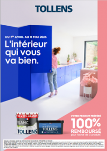 Promo Peintures Tollens Castorama Printemps 2026