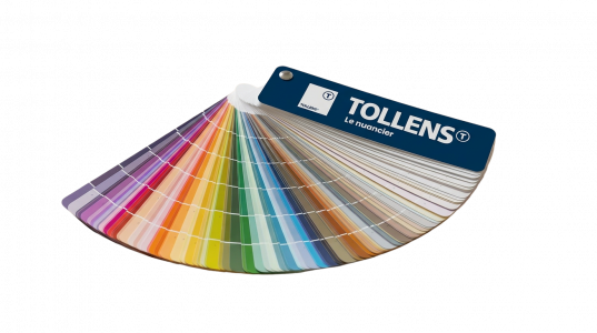 Nuancier couleur peinture TOLLENS, ancien CROMOLOGY