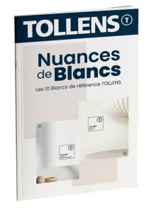 Carte de couleurs peinture blanche, carte de teinte Nuances de Blancs TOLLENS, blancs peinture, bien choisir son blanc en peinture