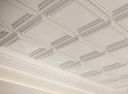 Plafond en revêtement 3D ORAC, à retrouver en magasin Tollens