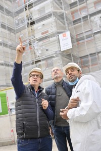 Assistance, diagnostic et préconisation sur chantier intérieur ou façade par l'équipe d'experts techniques régionaux Tollens