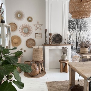 Séjour beige nude peinture Tollens chez myyhome_emmy
