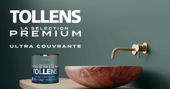 Peinture bleu vert pas cher qualit&eacute; pro couvrante TOLLENS