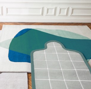 Tendance couleurs Tollens Equation - inspiration tapis, photo : Hartô Design