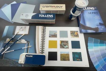 Nuancier couleurs peinture TOLLENS Amiens et &eacute;chantillons couleurs peinture
