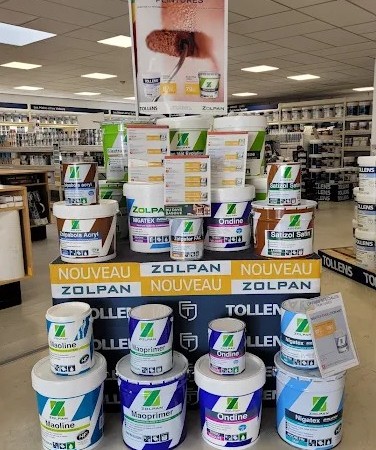 magasin peinture TOLLENS Anglet produits