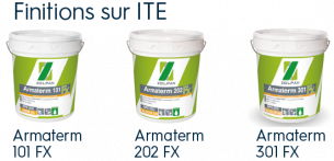 Finitions revêtements peintures façade ITE isolation thermique ZOLPAN chez Tollens