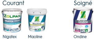 Peintures intérieures rénovation ZOLPAN chez Tollens