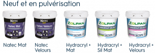 Peintures intérieures Zolpan chez Tollens