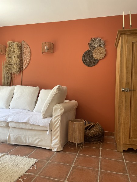 Peinture terracotta, couleur terracotta Tollens, photo lafabriquedecharlotte sur Instagram, teinte Terre Battue Tollens
