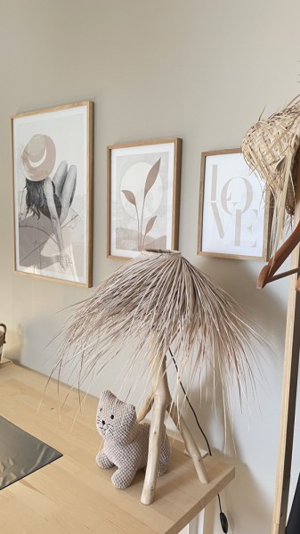 Peinture chambre, bureau, teinte grège, beige, Tollens