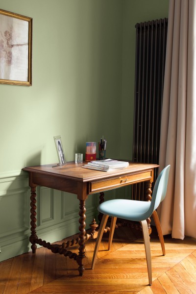 Peinture verte, bureau vert, Mise en Teinte Tollens