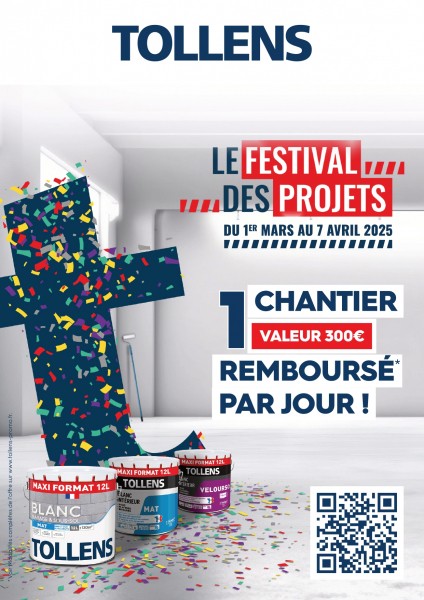 Promotion peinture Tollens chez Brico Dépôt