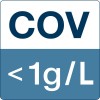 Certificat, label, COV<1gr./L